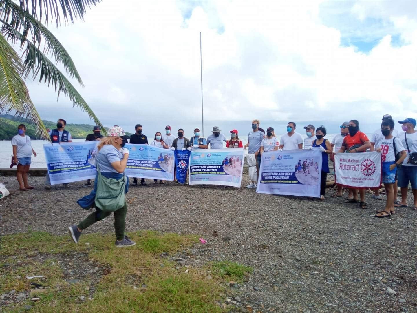 Youth volunteers in Davao Region